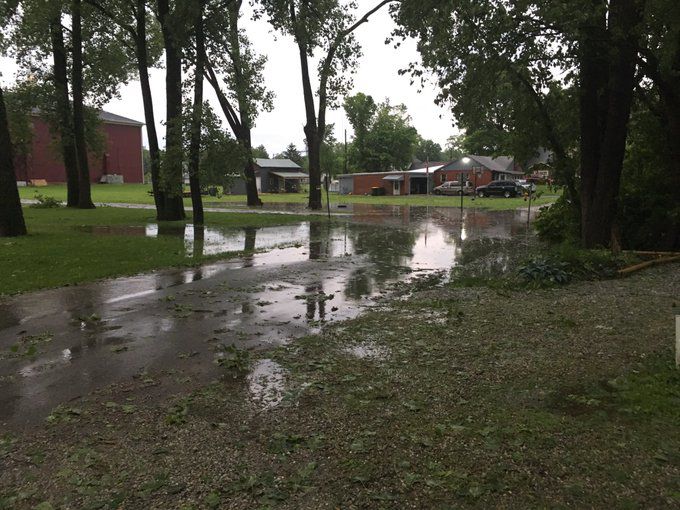 Flooding in Lapel